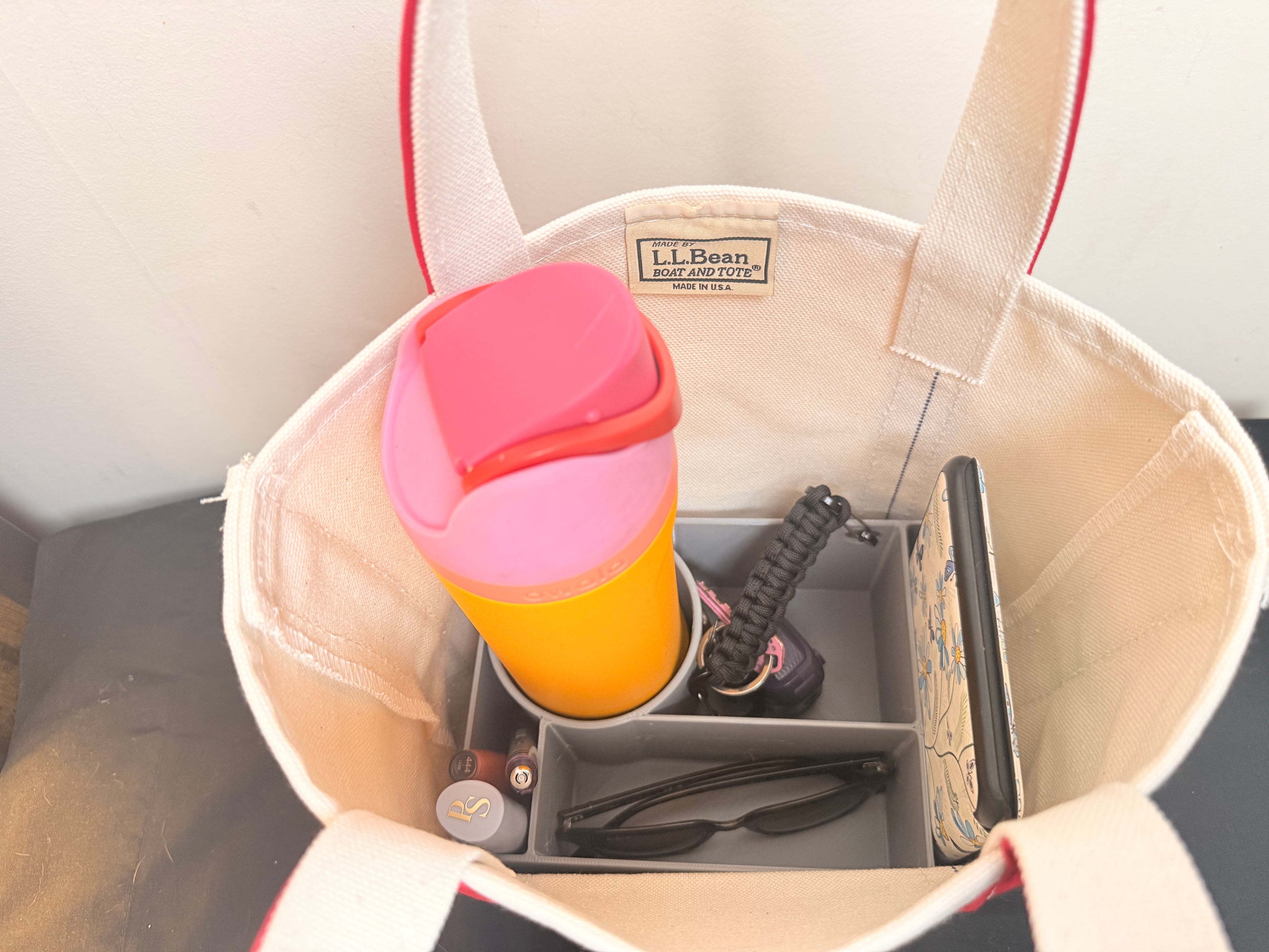 Caddy Organizer Compatible with L.L.Bean Boat and Tote – Mini & Small